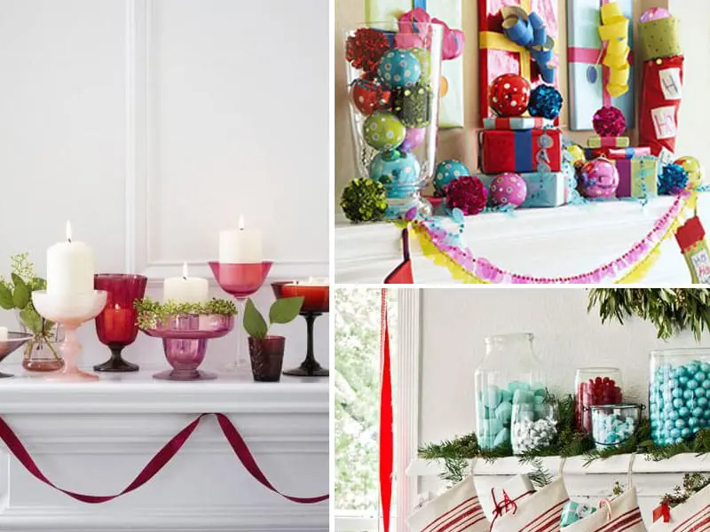 Unique Fireplace Mantel - Holiday fun