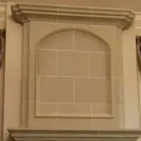 Amhurst Overmantel 14 in a home setting.