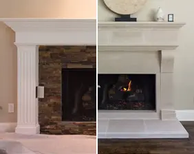 cambridge fireplace mantel