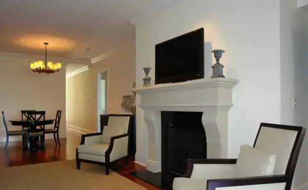 fireplace surround