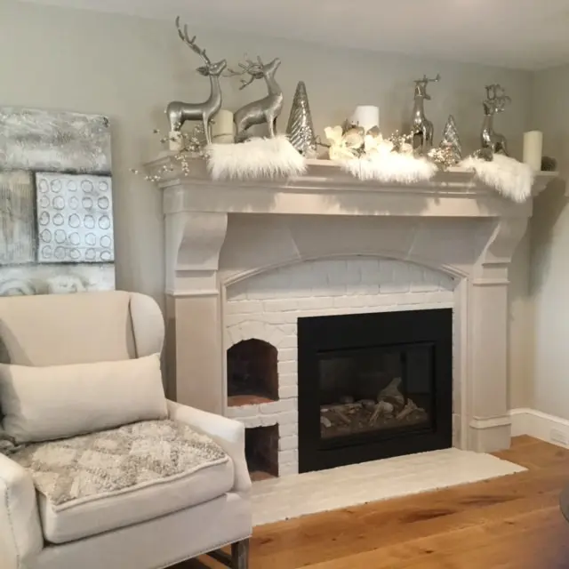 Amhurst Mantel Before & After