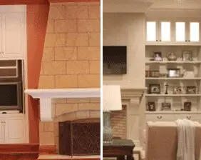 Whitmoore fireplace makeover