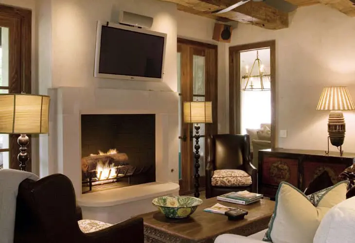 Mid-Century Modern Fireplace Mantel Manhattan 