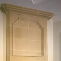 Detailed image of Overmantel 8 design.