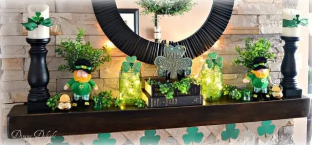 Luxury living room with custom cast stone fireplace mantel