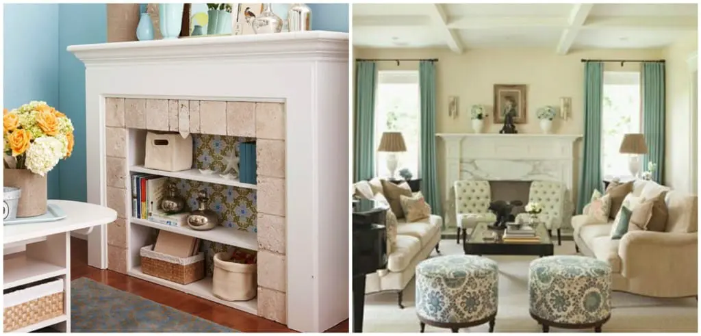 Space Saving Fireplace