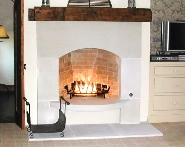 Mid-Century Modern Fireplace Mantel Urban