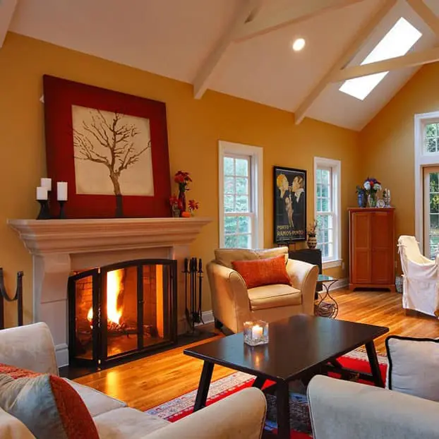 Whitmoore cast stone fireplace mantel design