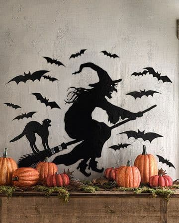 Halloween Decoration Ideas, for your fireplace mantel