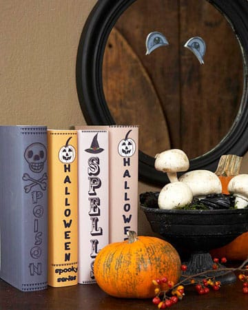 Halloween Decoration Ideas, for your fireplace mantel