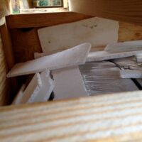Amhurst cast stone fireplace mantel installation