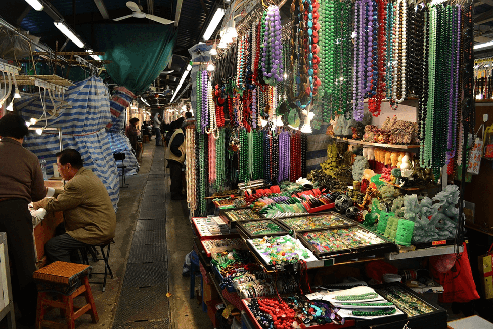 Mandalay shopping jade market