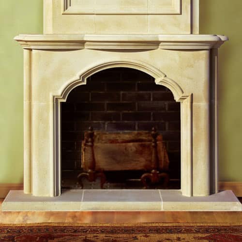 Avondale | Cast Stone Fireplace