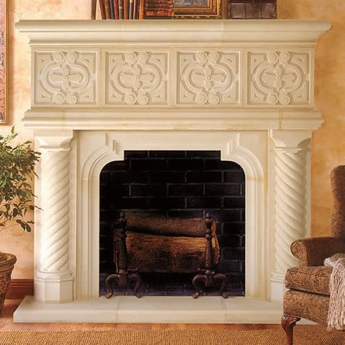 European Fireplace Mantel Design Majorca