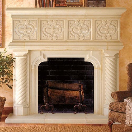 Majorca Cast Stone Fireplace Mantels Old World Stoneworks