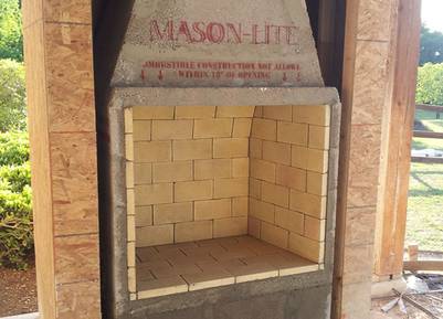 Mason Lite Masonry Fireplaces
