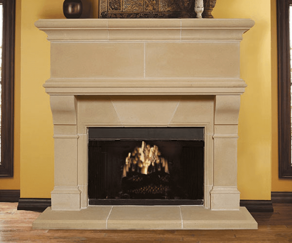 mandalay fireplace mantel