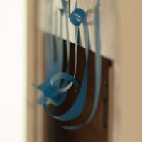 Memorial Day themed collage with cast stone fireplace mantel