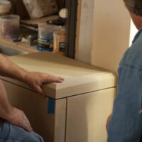 Old World Stoneworks stone fireplace mantel install