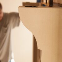 Old World Stoneworks stone fireplace mantel install