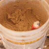 Close up image of the stone materials before installation