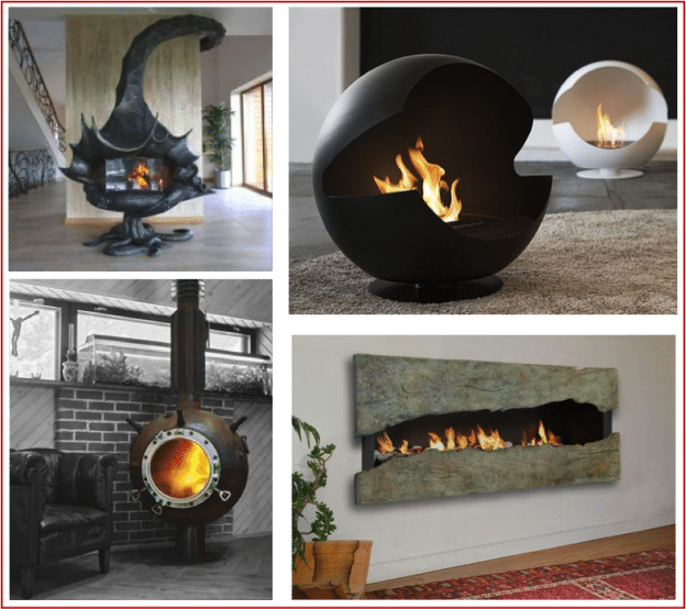 Wacky and Weird Fireplace Designs from Around the World - Old World ...