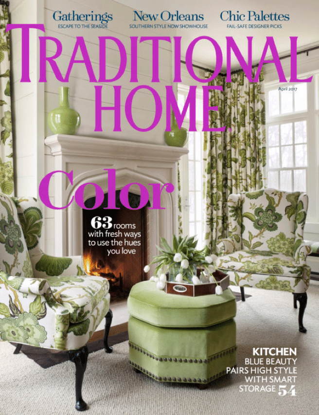 traditional home magazine cover